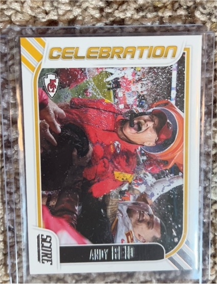 2023 Panini Score Celebration #24 Andy Reid — front