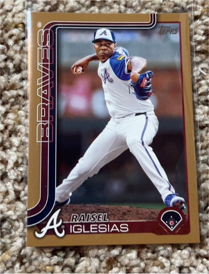 2025 Topps Series 1 #304 Raisel Iglesias — front