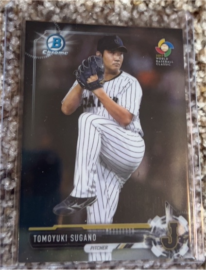 2017 Bowman Chrome Prospects #BCP98 Tomoyuki Sugano — front