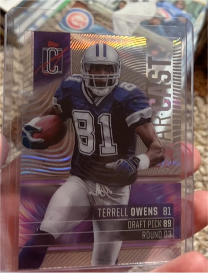 2024 Topps Signature Class #SC-18 Terrell Owens — front