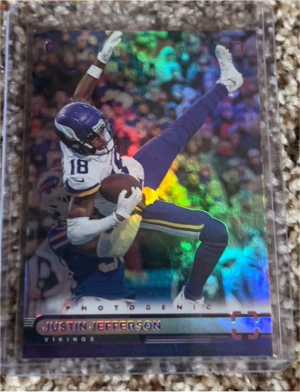 2022 Panini Chronicles #PH-22 Justin Jefferson — front