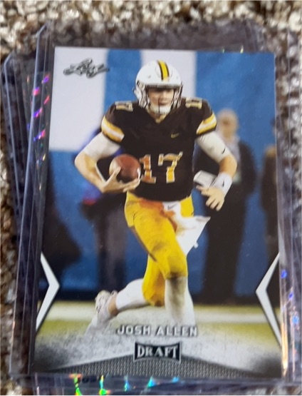 2018 Leaf Draft #31 Josh Allen — front