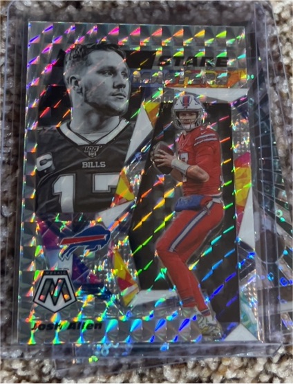 2020 Panini Mosaic Stare Masters Silver Mosaic #SM15 Josh Allen — front