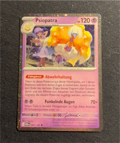 2023 Pokémon Scarlet & Violet Paradox Rift #081 Psiopatra — front