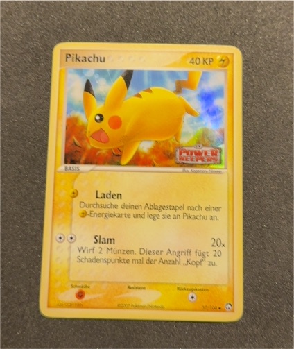 2007 Pokémon EX Power Keepers #57 Pikachu — front