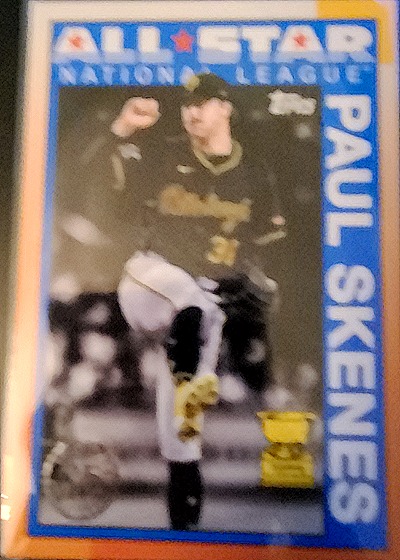2025 Topps Series 2 #90AS-17 Paul Skenes 35th Anniversary All-Star — front