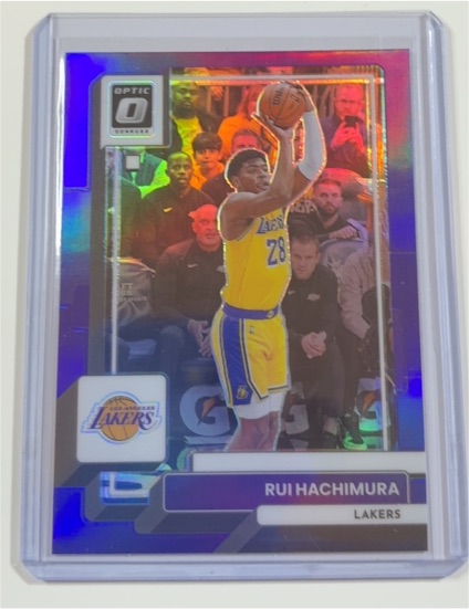 2022-23 Donruss Optic #170 Rui Hachimura — front