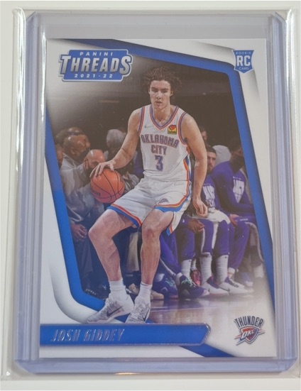 2021-22 Panini Chronicles Threads #87 Josh Giddey — front