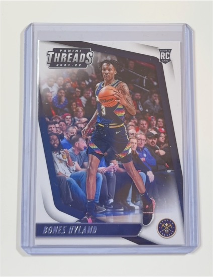 2021-22 Panini Chronicles Threads #78 Bones Hyland — front