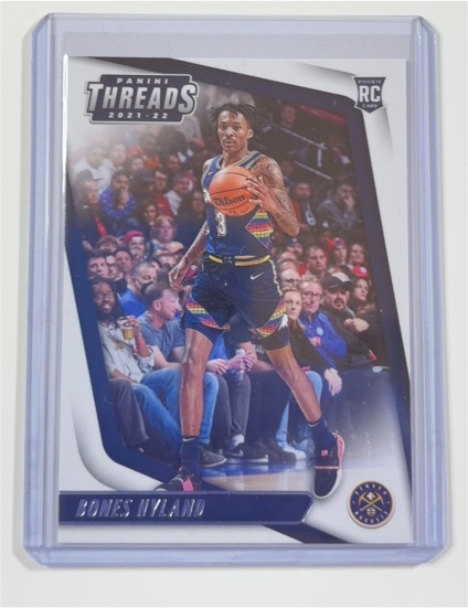 2021-22 Panini Chronicles Threads #78 Bones Hyland — front