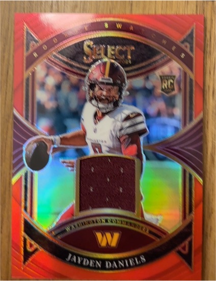 2024 Panini Select #RS-JDS Jayden Daniels — front