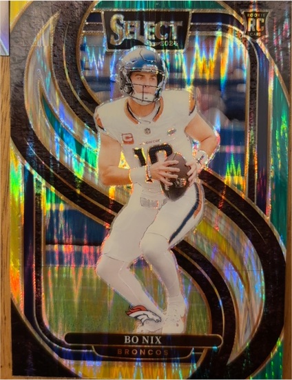2024 Panini Select Premier Level #117 Bo Nix — front