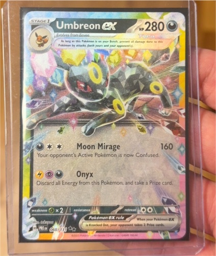 2016 Pokémon #060 Umbreon ex — front