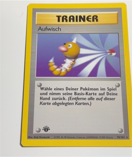 1999 Pokémon Base Set #78 Scoop Up — front