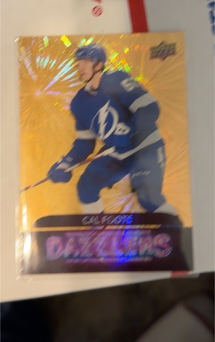 2021 Upper Deck Series 1 Dazzlers #DZ-32 Cal Foote — front