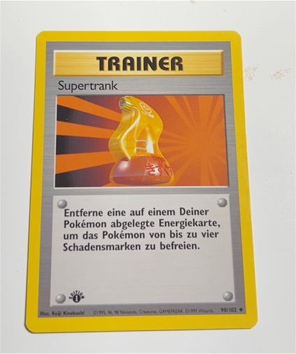 1999 Pokémon #90 Supertrank — front