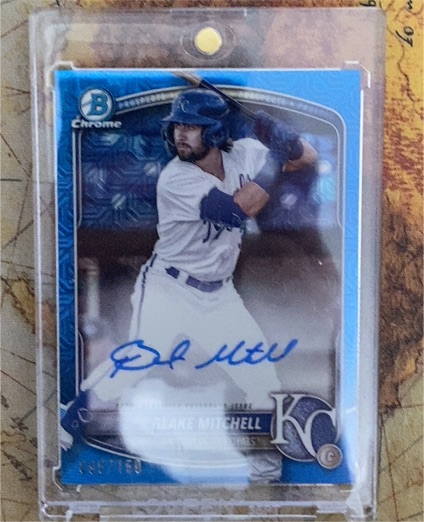 2024 Bowman Chrome Prospects #BMA-BMI Blake Mitchell — front