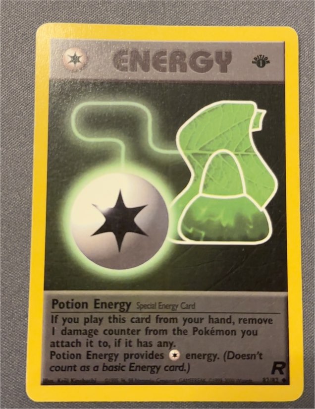 2000 Team Rocket #82 Potion Energy — front