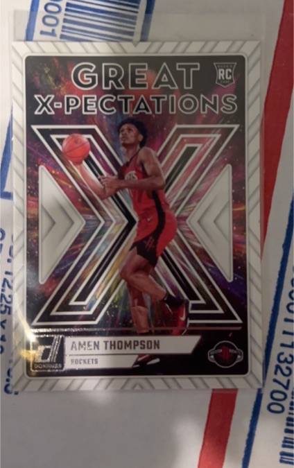 2023-24 Donruss #14 Amen Thompson Great X-Pectations — front