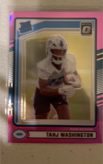 2024 Panini Donruss Optic #346 Tahj Washington — front