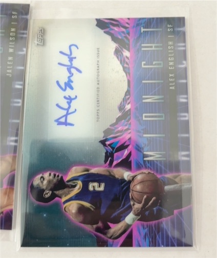 2023-24 Topps Midnight #HS-AEN Alex English — front