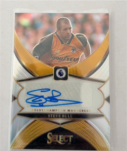 2024 Panini Select Premier League Signatures #SS-SB Steve Bull — front
