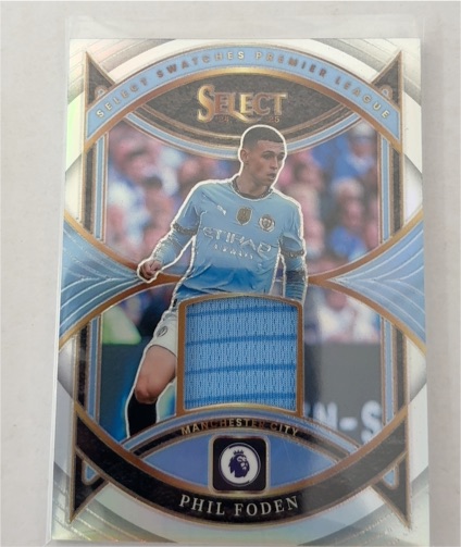 2024 Panini Select Premier League Swatches Relic #SW-PF Phil Foden — front
