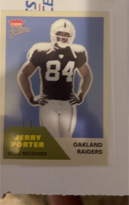 2002 Fleer Platinum #4 Jerry Porter — front