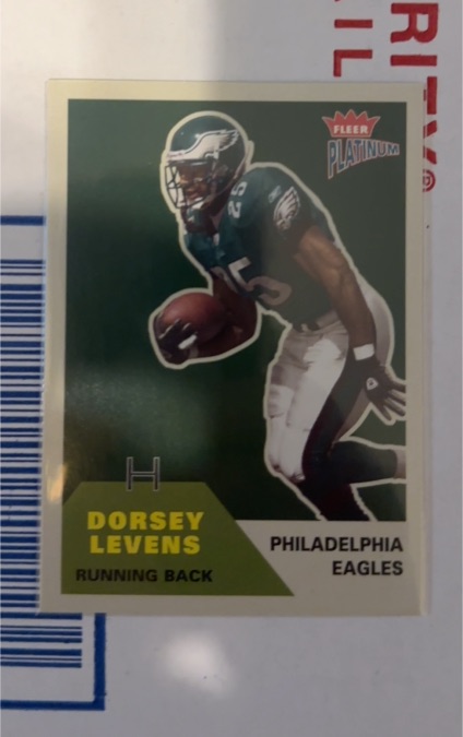 2002 Fleer Platinum #H Dorsey Levens — front