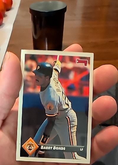 1991 Topps #7 Barry Bonds — front