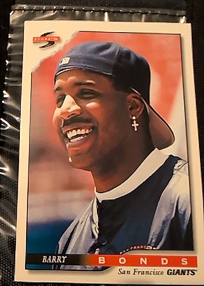 1996 Score #340 Barry Bonds — front