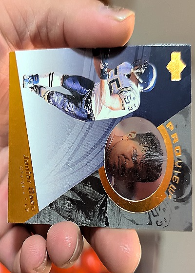 1996 Upper Deck Pro View #PV5 Junior Seau — front