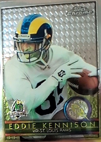 1996 Topps Chrome #40 Eddie Kennison — front