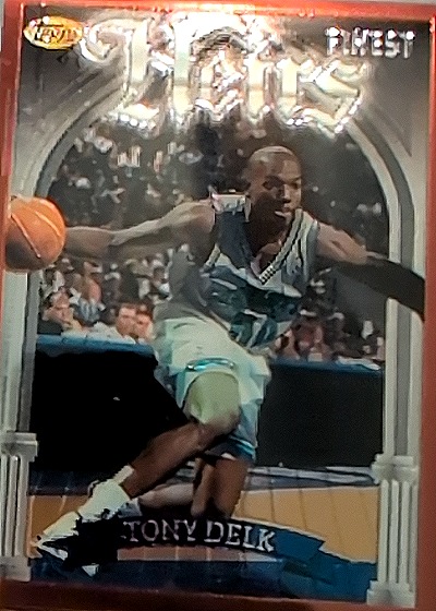 1996-97 Upper Deck Finest #170 Tony Delk — front