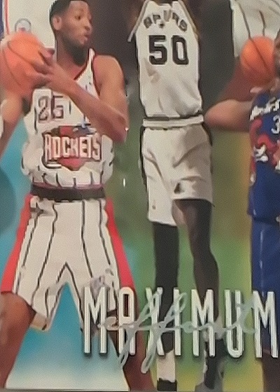 1996-97 Ultra #148 Maximum Effort David Robinson — front