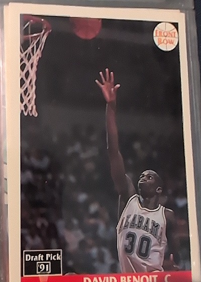 1991-92 Front Row Premier #30 David Benoit — front