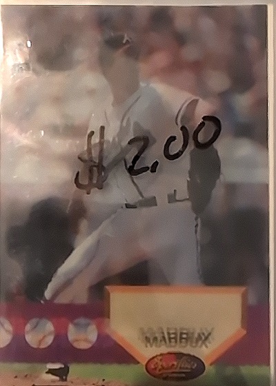 1994 Sportflics 2000 #53 Greg Maddux — front
