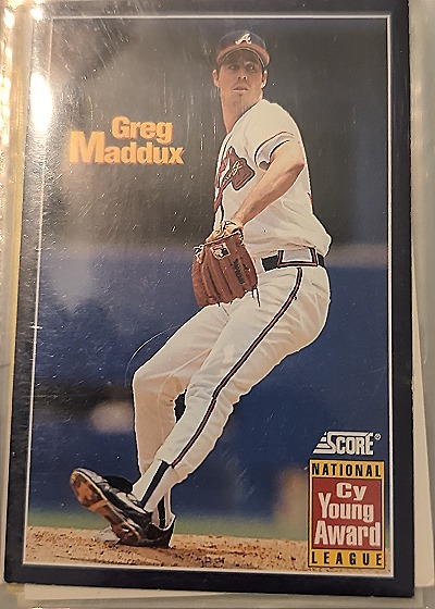 1994 Score #634 Greg Maddux — front