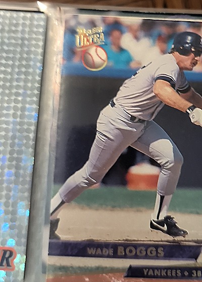 1993 Fleer Ultra #591 Wade Boggs — front