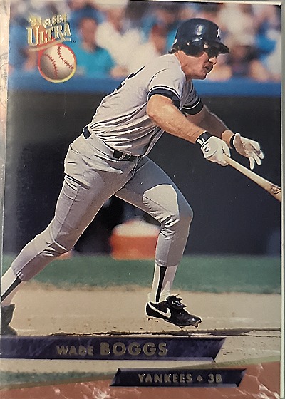 1993 Fleer Ultra #591 Wade Boggs — front