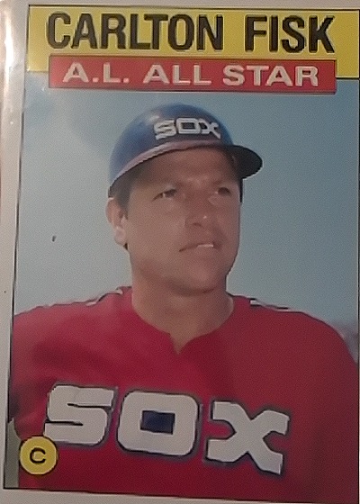 1986 Topps #719 Carlton Fisk — front