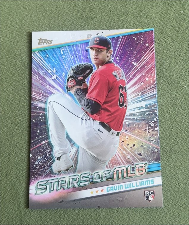 2024 Topps Update Stars of MLB #SMLB-74 Gavin Williams — front