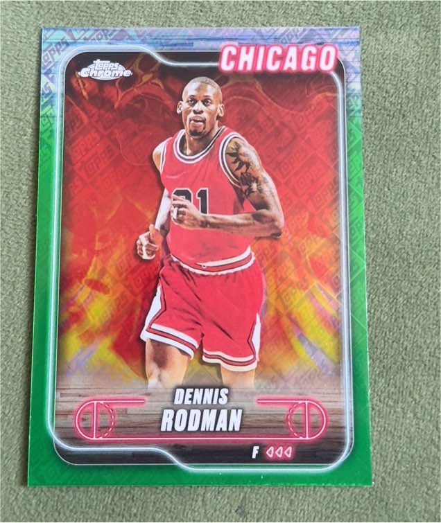 2024-25 Topps Chrome #95 Dennis Rodman — front