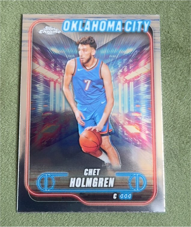 2024-25 Topps Chrome #99 Chet Holmgren — front
