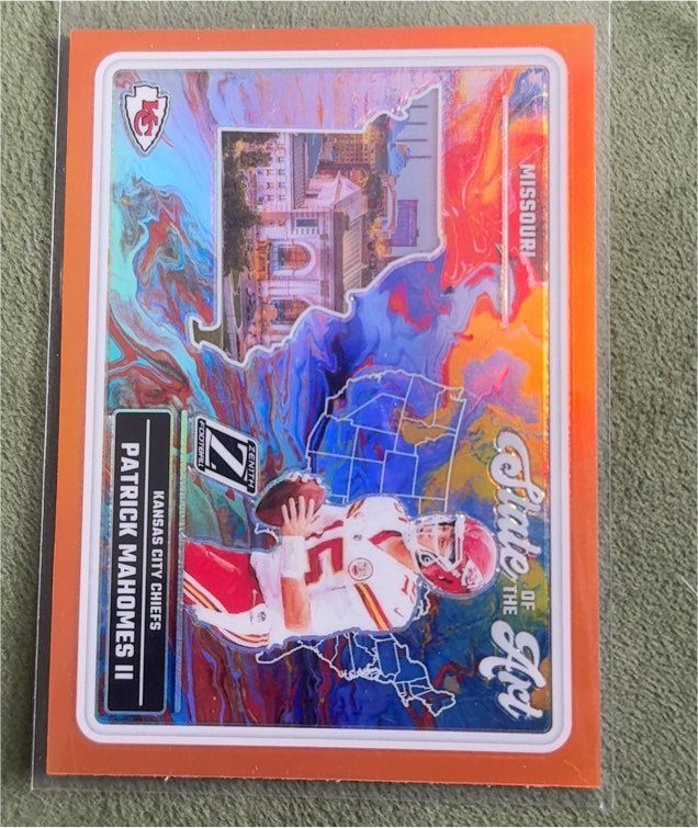 2024 Panini Zenith #1 Patrick Mahomes II — front