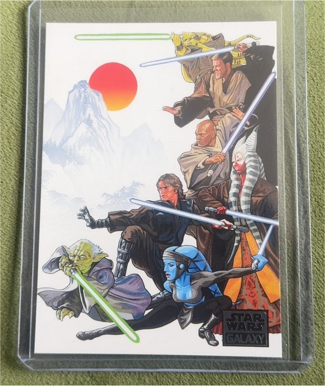 2012 Topps Star Wars Galaxy Series 7 #52 Jedi A La Kurosawa — front