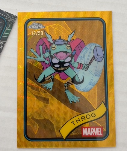 2025 Topps Chrome Marvel #46 Throg — front