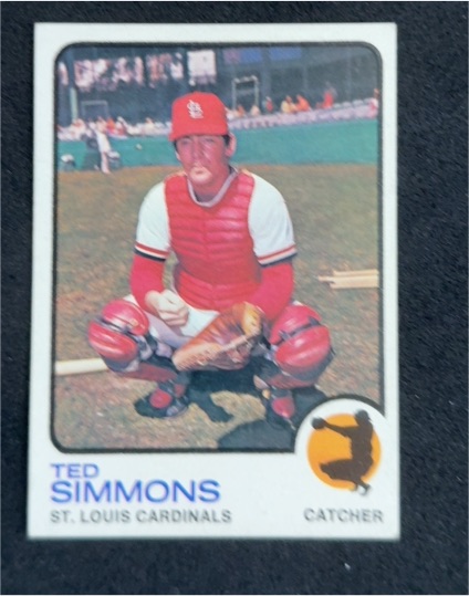 1973 Topps #85 Ted Simmons — front