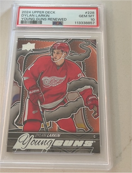 2024-25 Upper Deck Young Guns Renewed #228 Dylan Larkin — front