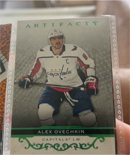 2021-22 Upper Deck Artifacts #104 Alex Ovechkin — front